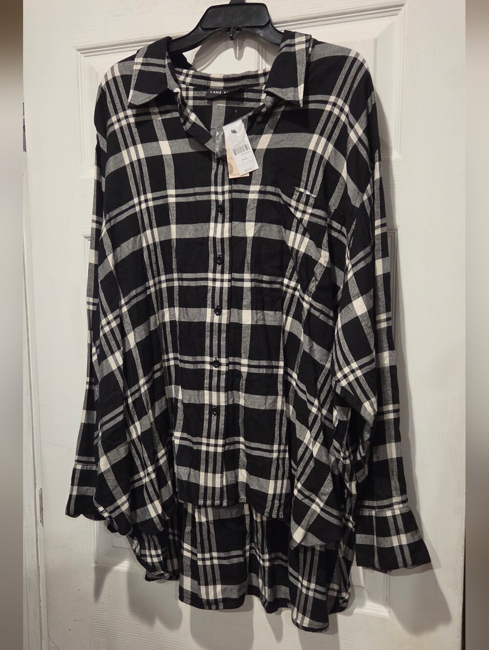 LANE BRYANT BUTTON DOWN TOP